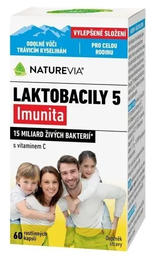 12623-naturevia laktobacily 5 imunita 60 kapsli 12623-naturevia laktobacily 5 imunita 60 kapsli